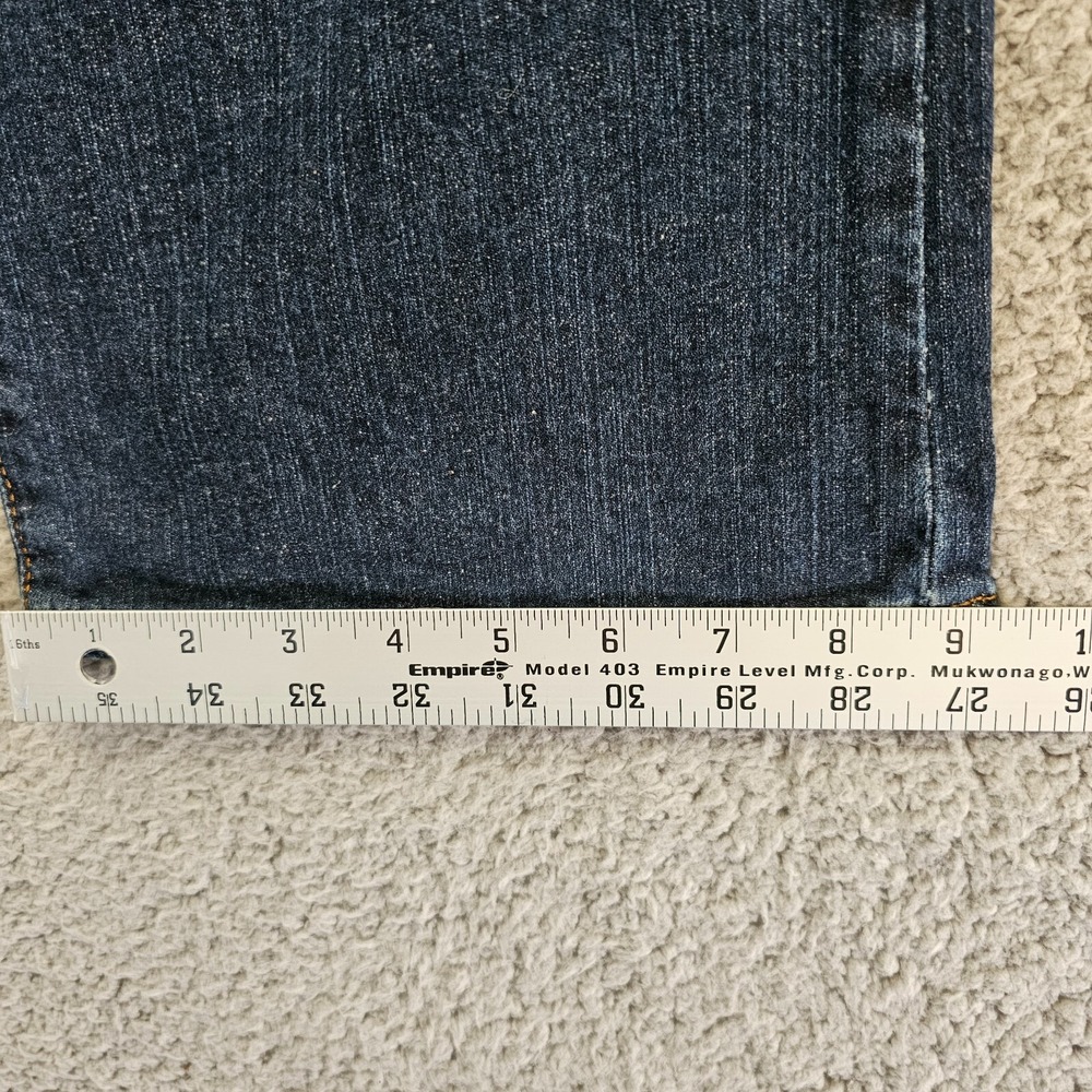 Lucky Brand Women's Jeans Dungarees Gene Montesano Mid-Rise Flare 6/28 - Picture 8 of 10